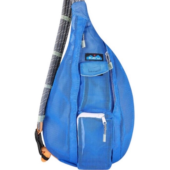 NWT Kavu Beach Rope Bag-Atlantic Blue